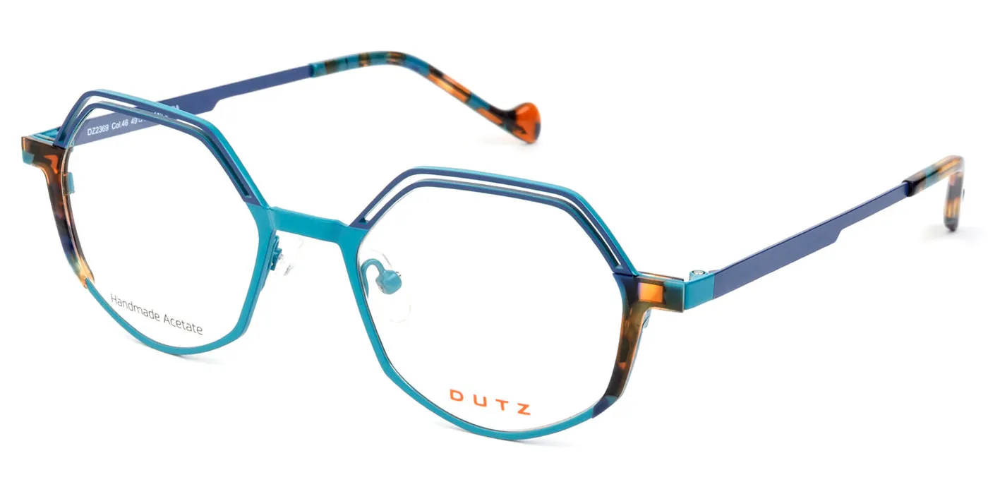 Dutz DZ369 in teal – Brille